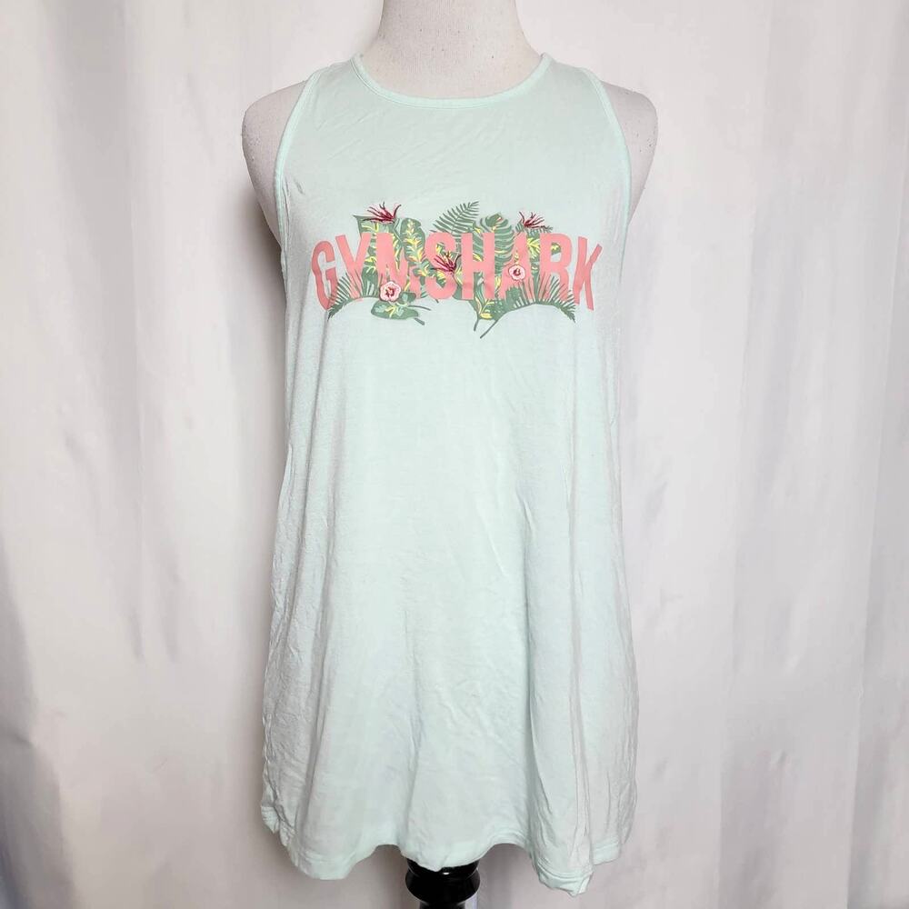 Gymshark Embroidered Tank Top SZ Medium